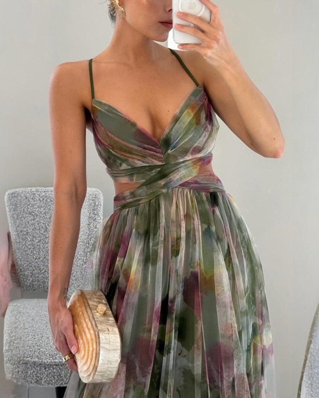 Gisela™ | Vestido Largo Floral de Inspiración Romántica