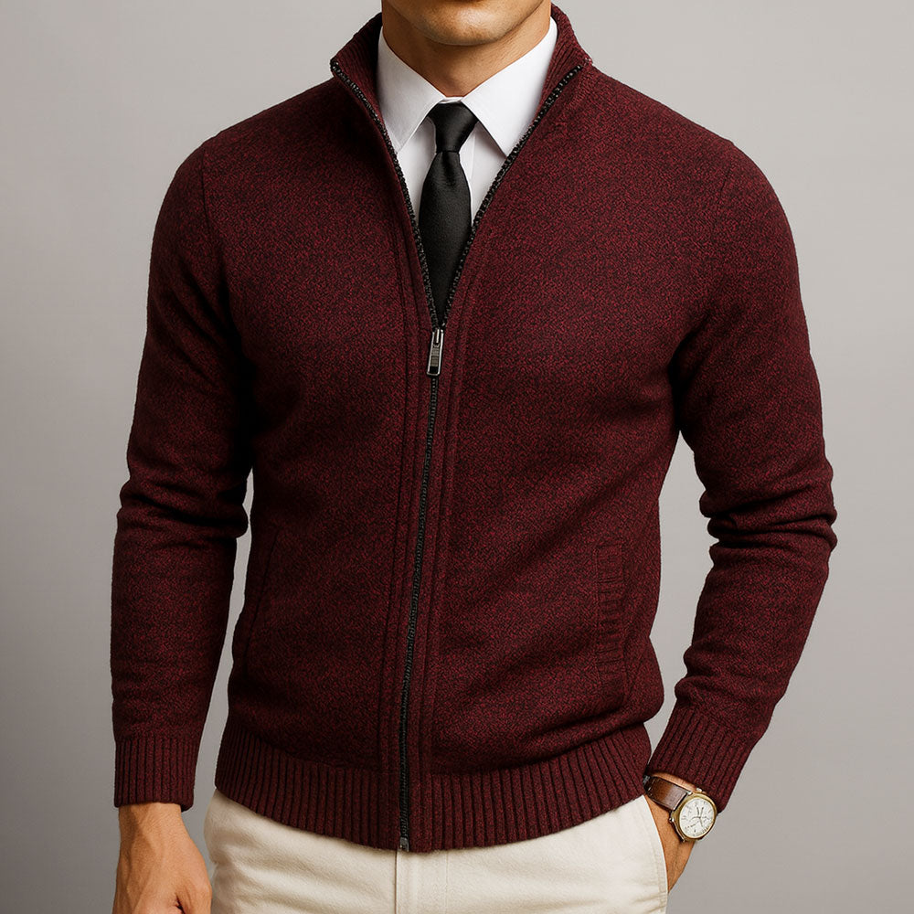 Alec™ | Cárdigan de lana merino para una elegancia refinada