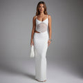 Aurélie™ | Vestido largo de espalda descubierta para una elegancia cautivadora