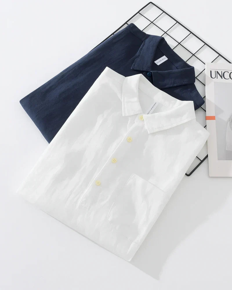 Leo™ | Camisa Henley para una elegancia relajada