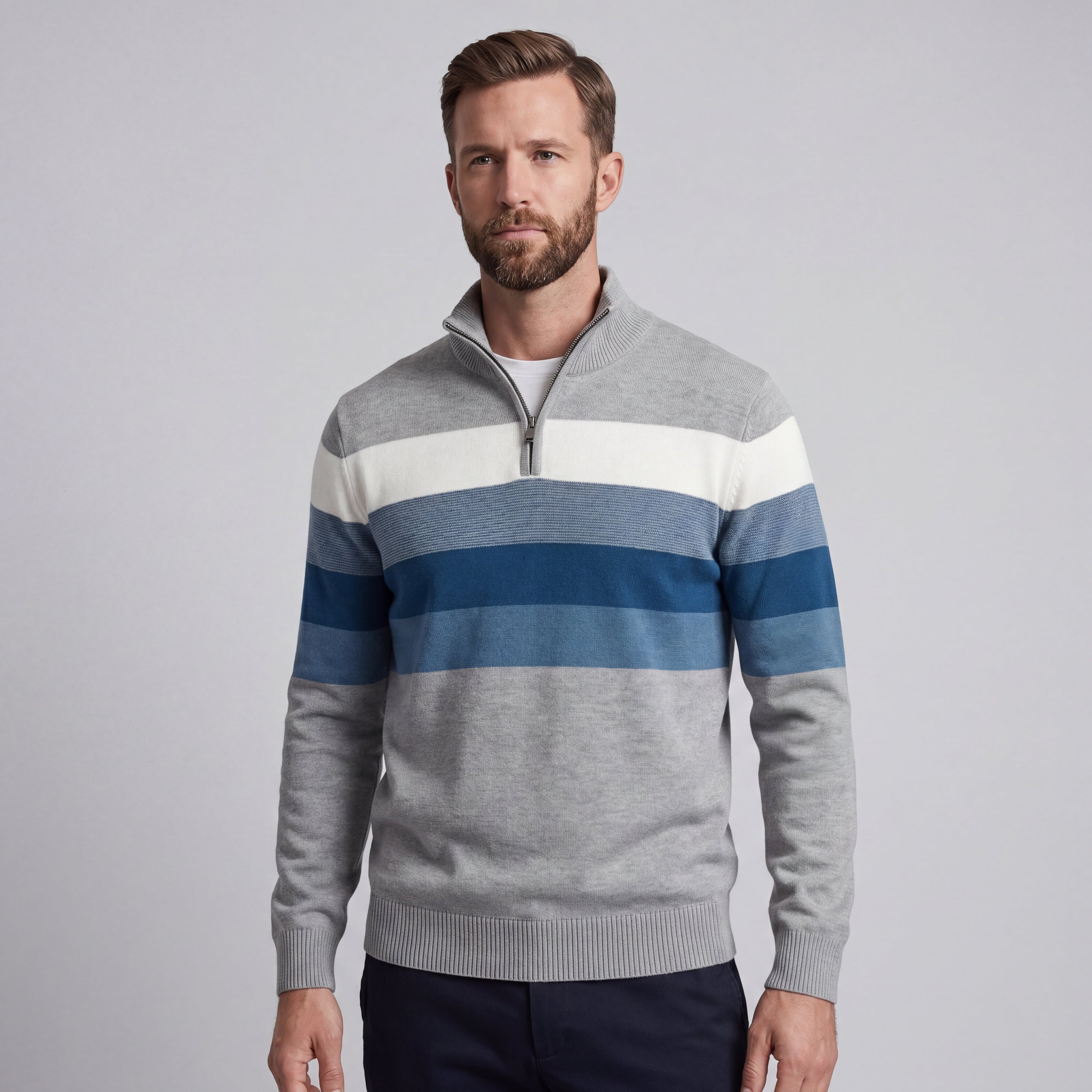 Hugo™ | Jersey de rayas para una elegancia contemporánea