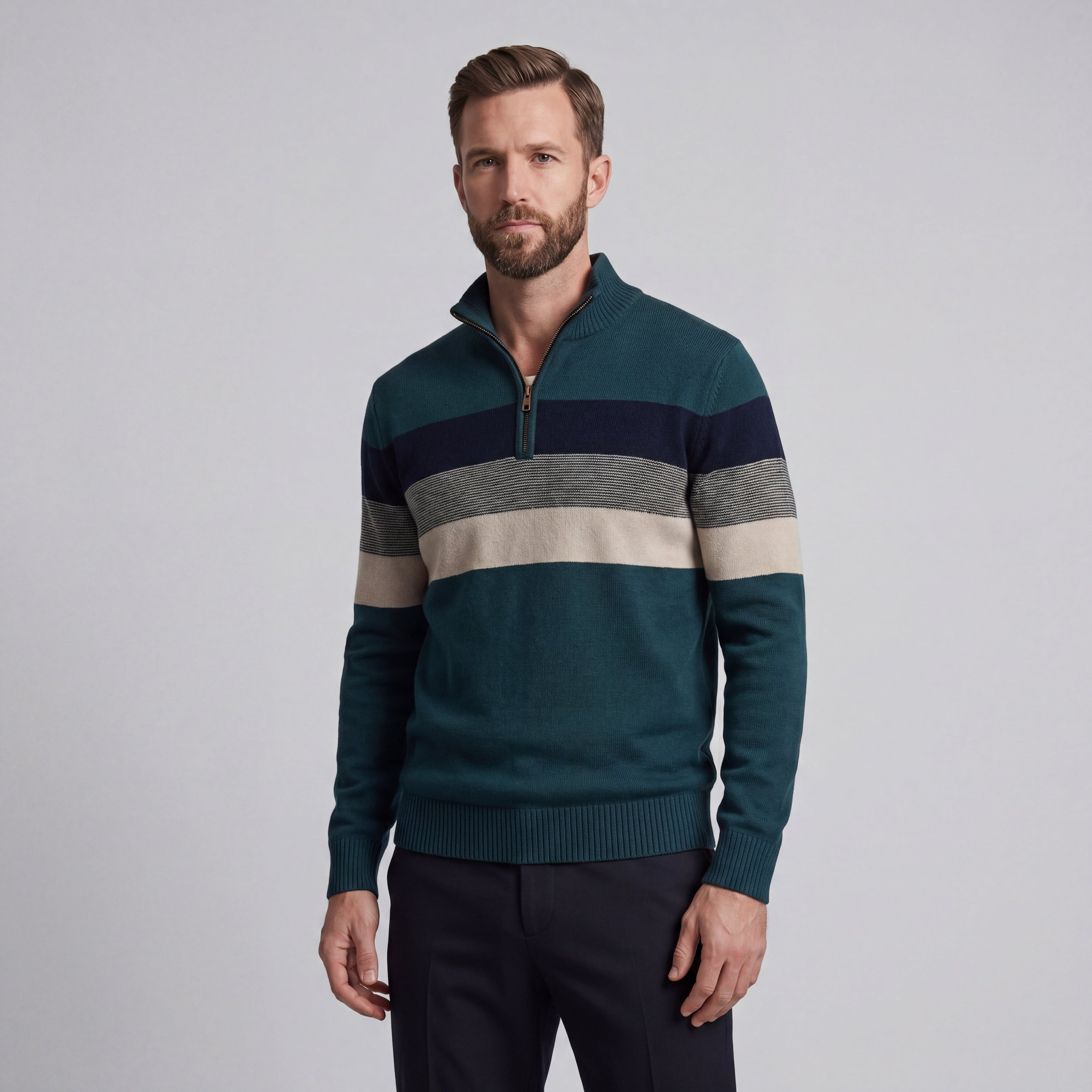 Hugo™ | Jersey de rayas para una elegancia contemporánea