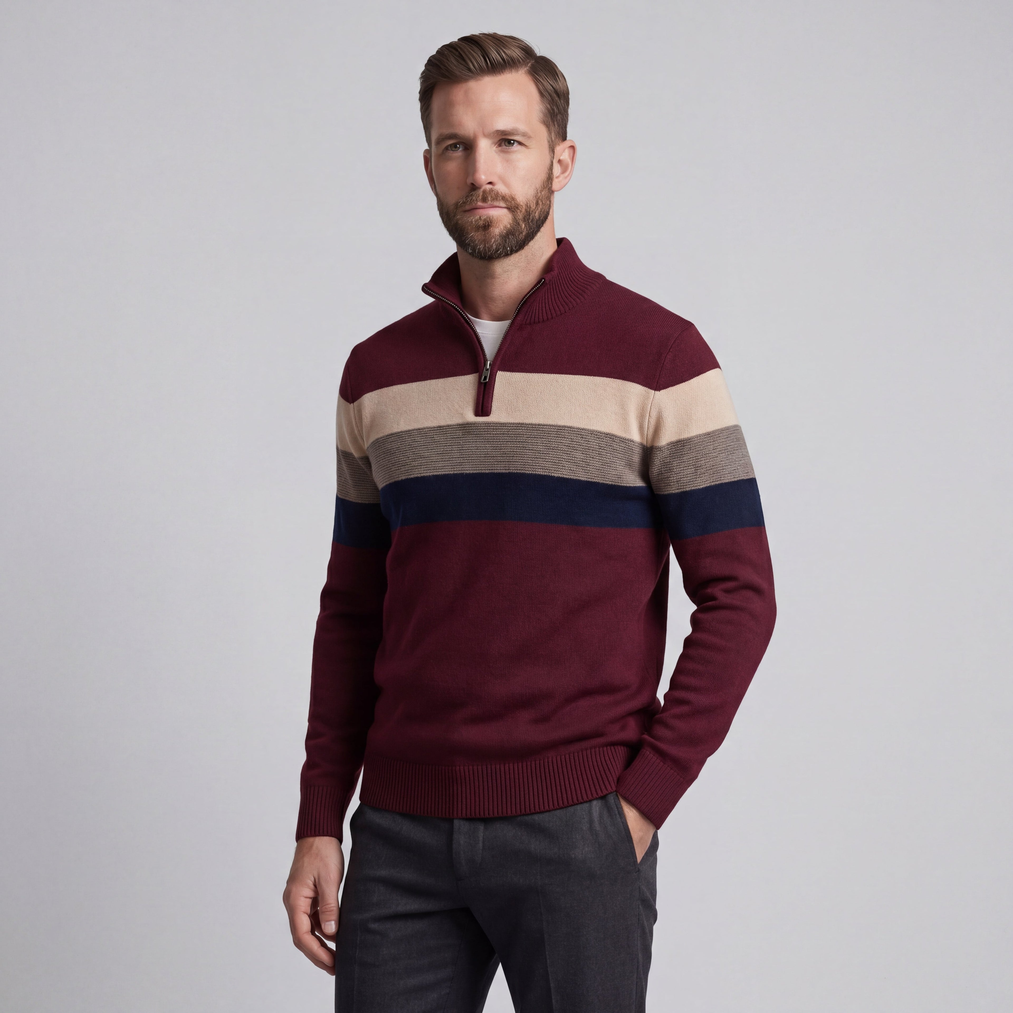 Hugo™ | Jersey de rayas para una elegancia contemporánea