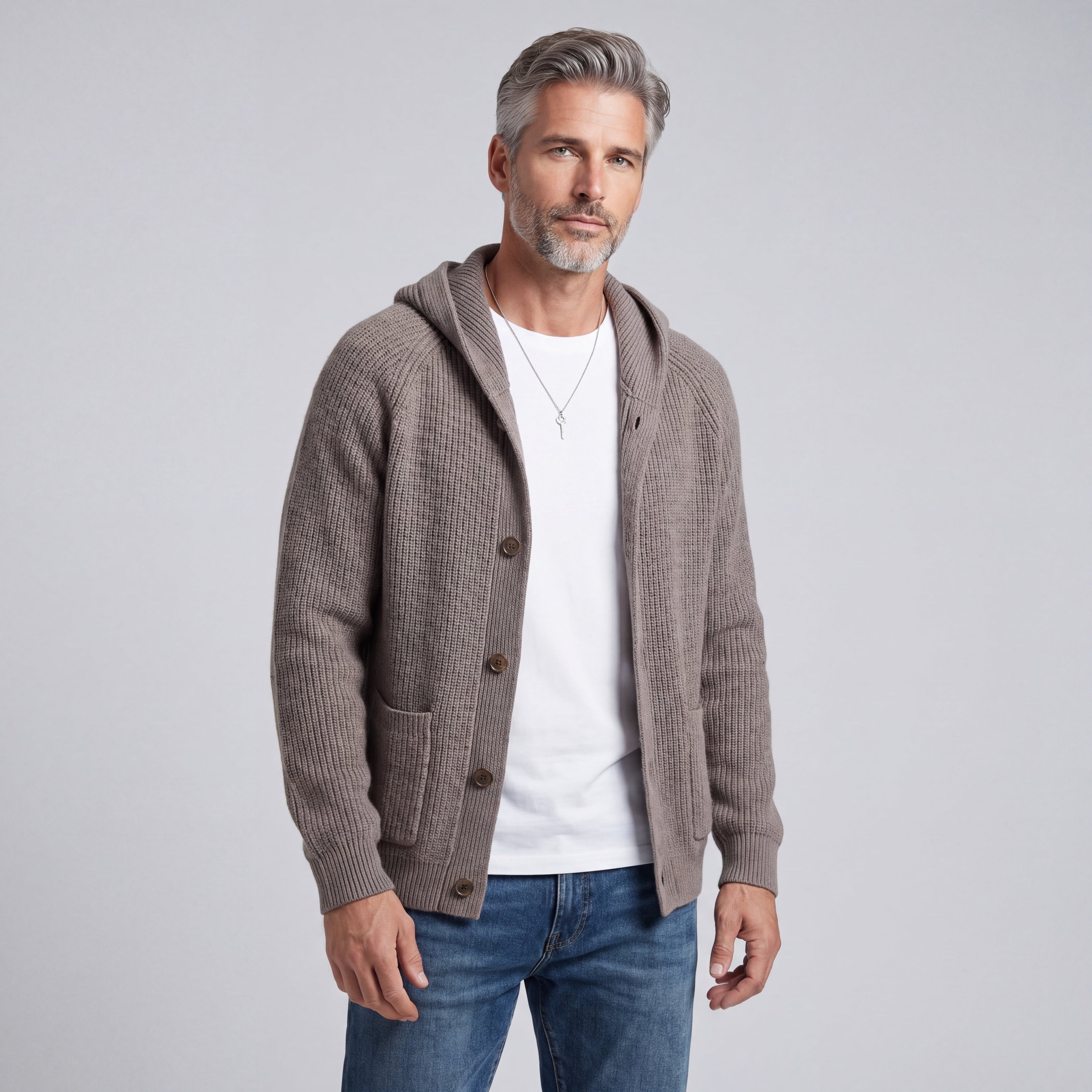 Aidan™ | Cárdigan acanalado para una elegancia acogedora