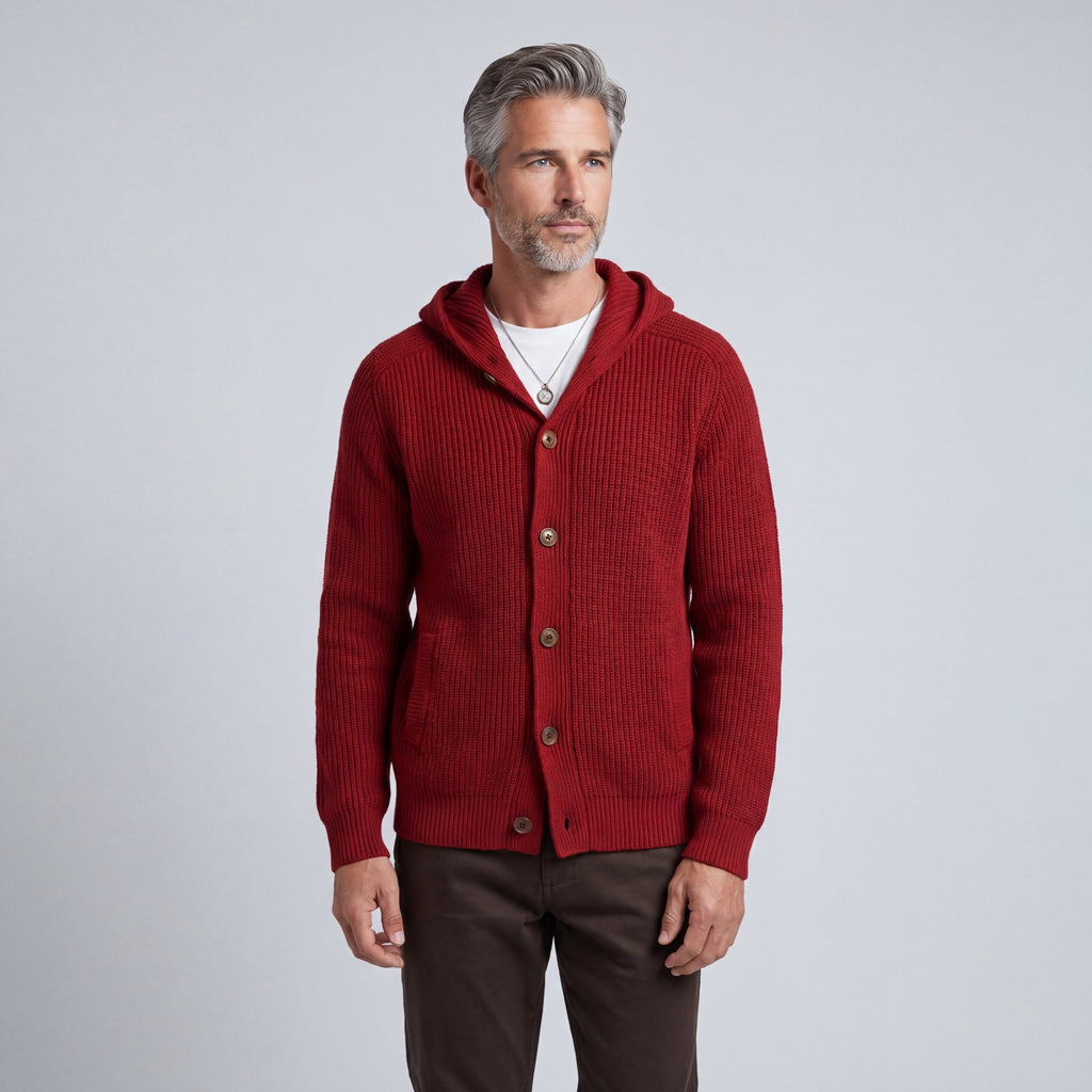 Aidan™ | Cárdigan acanalado para una elegancia acogedora