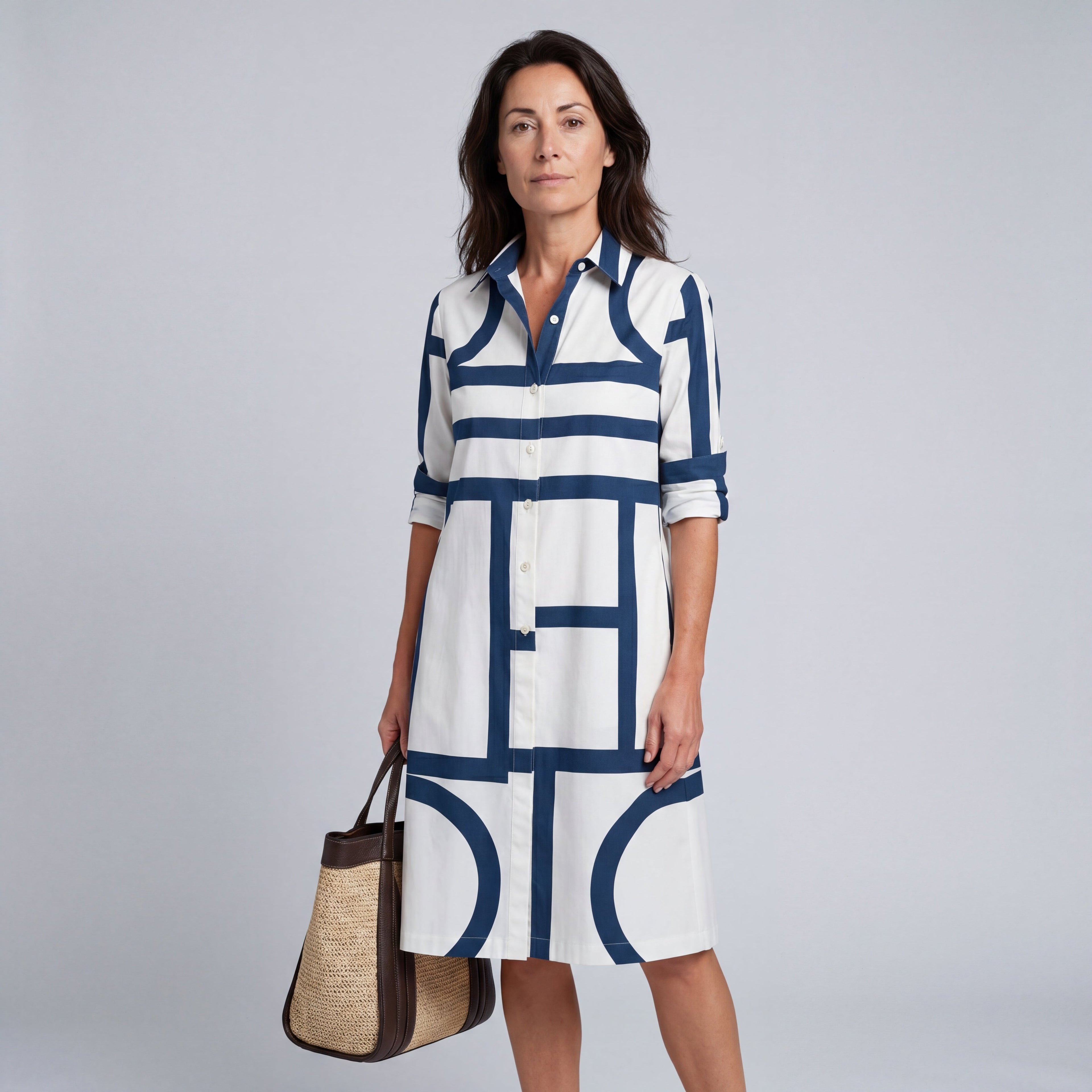 Claire™ | Vestido Midi de Elegancia Natural