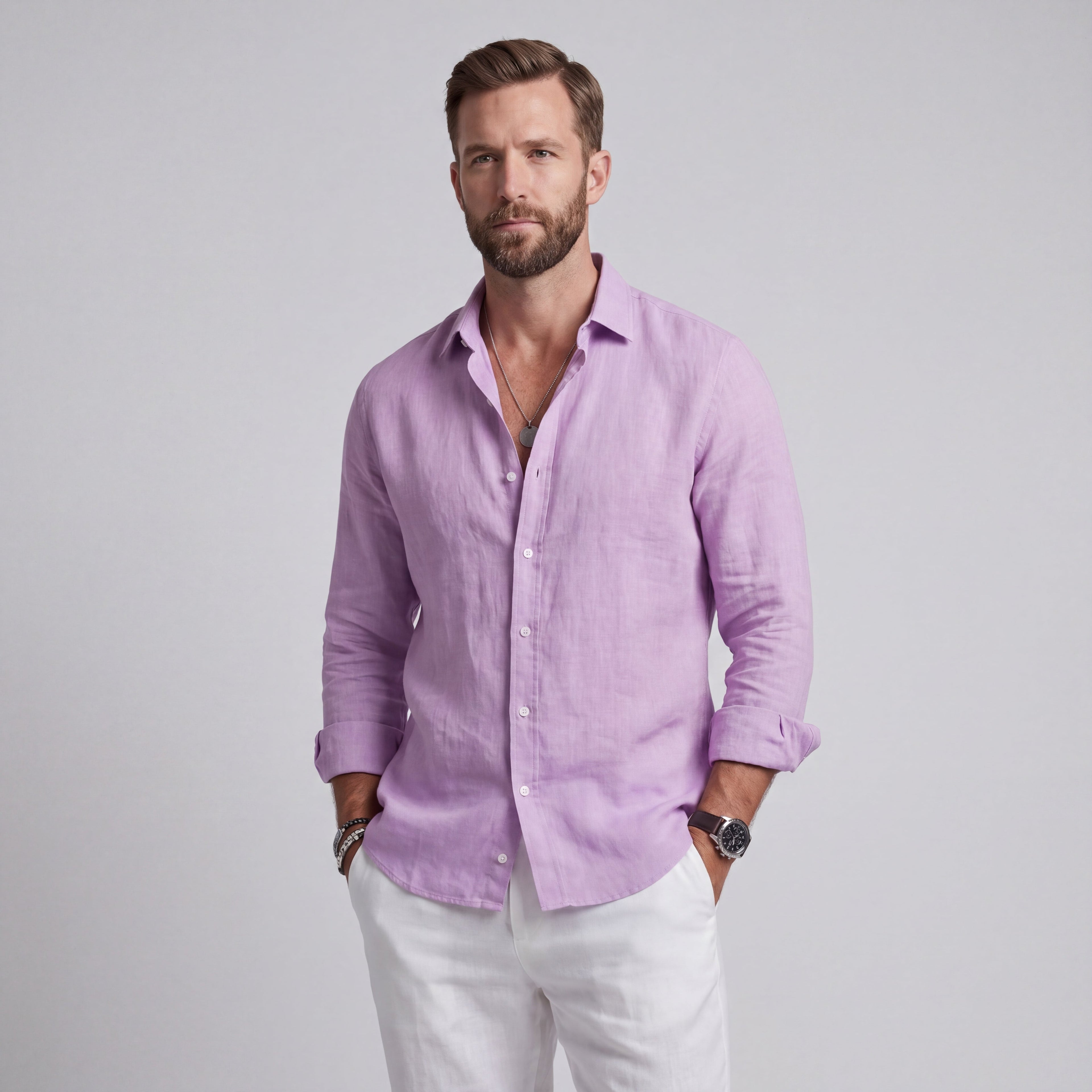 Christofer™| Camisa Veraniega de Lino Premium | Corte Relajado