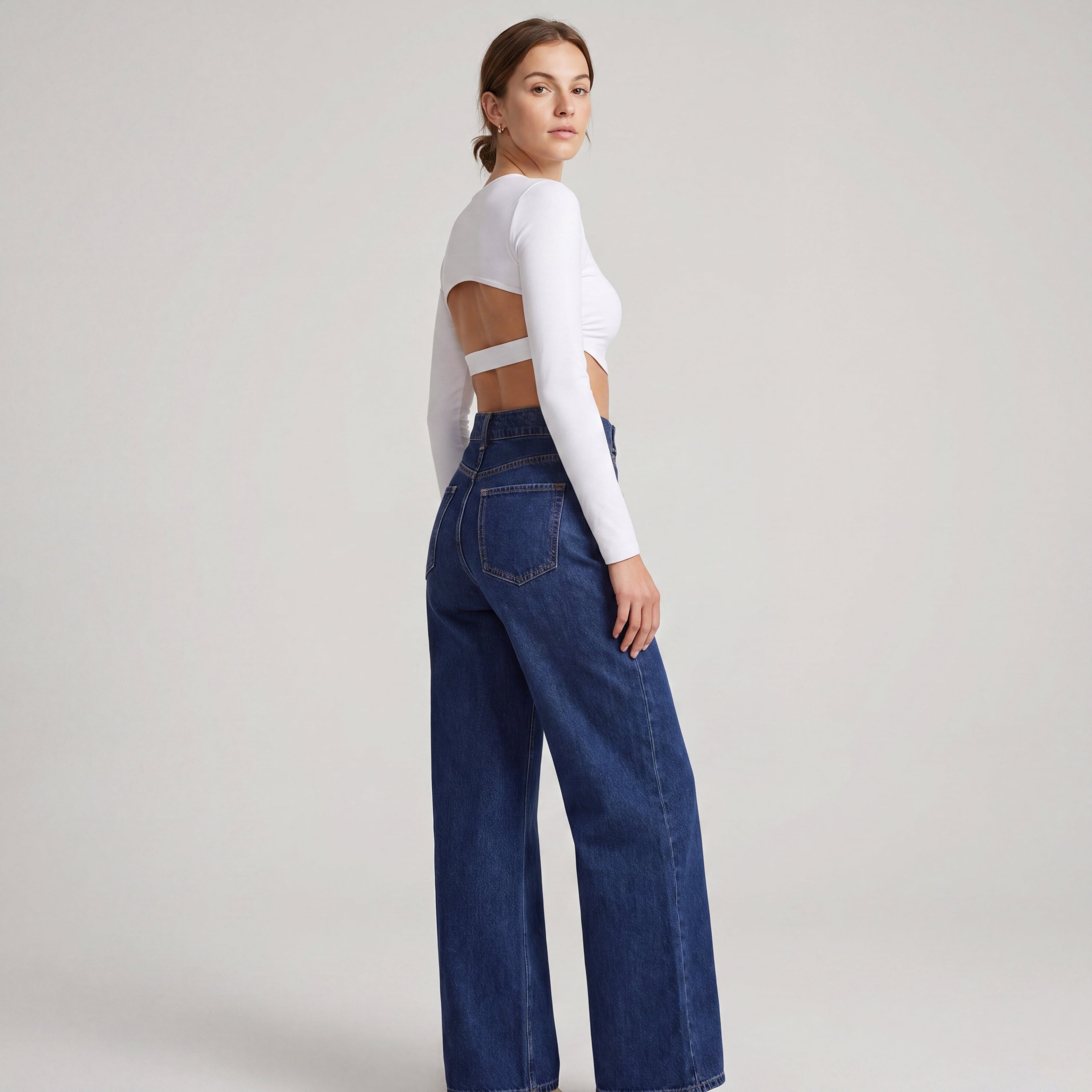 Rebeca™ | Vaqueros de Corte Recto, Elegancia y Casual