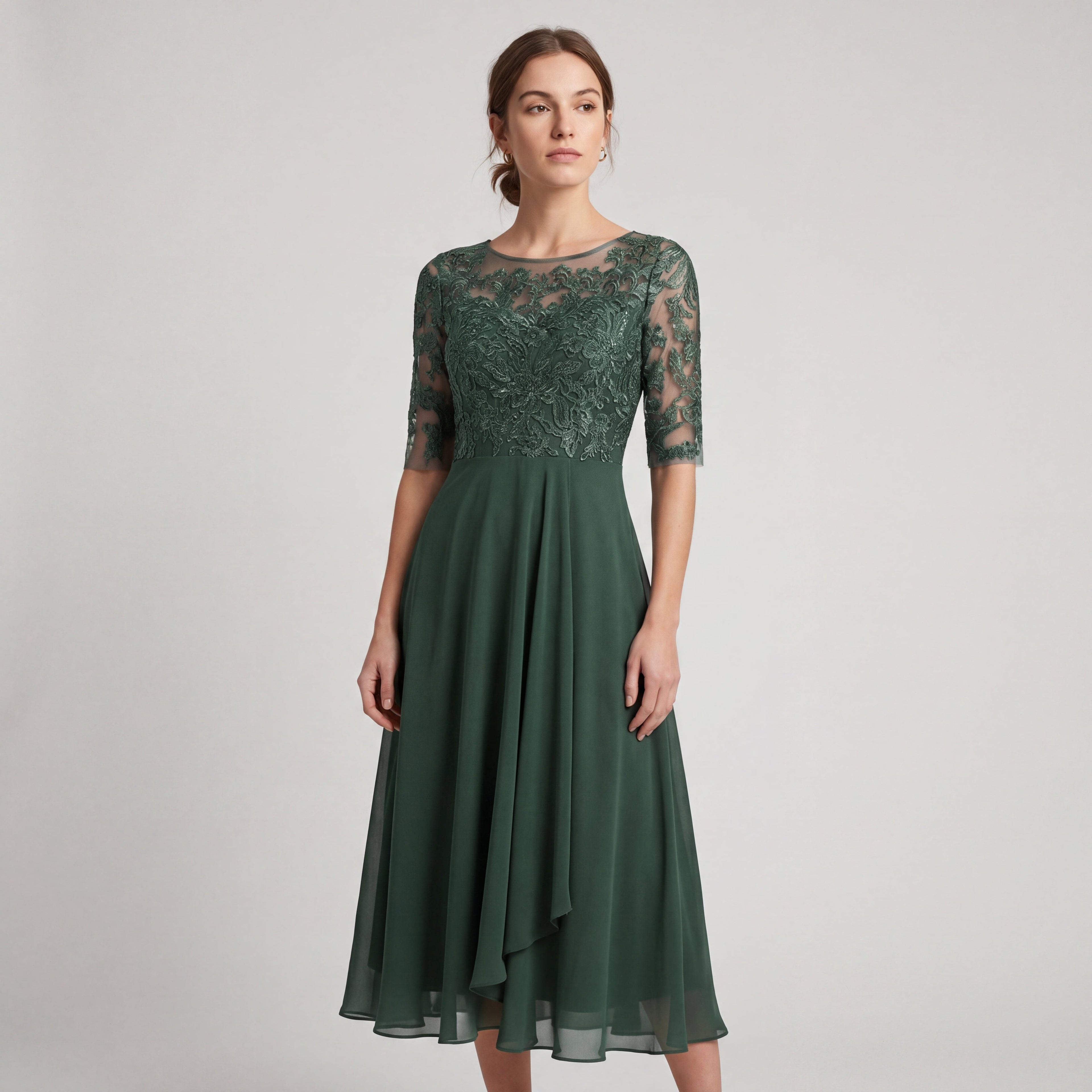 Laura™ | Vestido de Encaje para Momentos Inolvidables