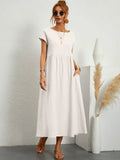 Gabriela™ | Vestido Midi Fluido de Elegancia Atemporal y Silueta Sofisticada