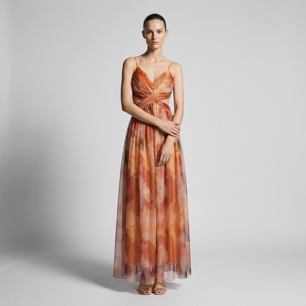 Gisela™ | Vestido Largo Floral de Inspiración Romántica