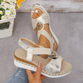 Élise™ | Sandalias de plataforma para una sofisticación luminosa