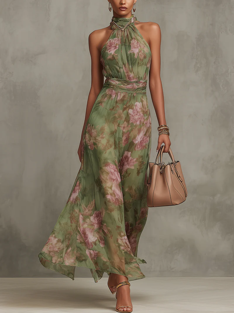 Fleur™ | Vestido Largo de Romance Atemporal