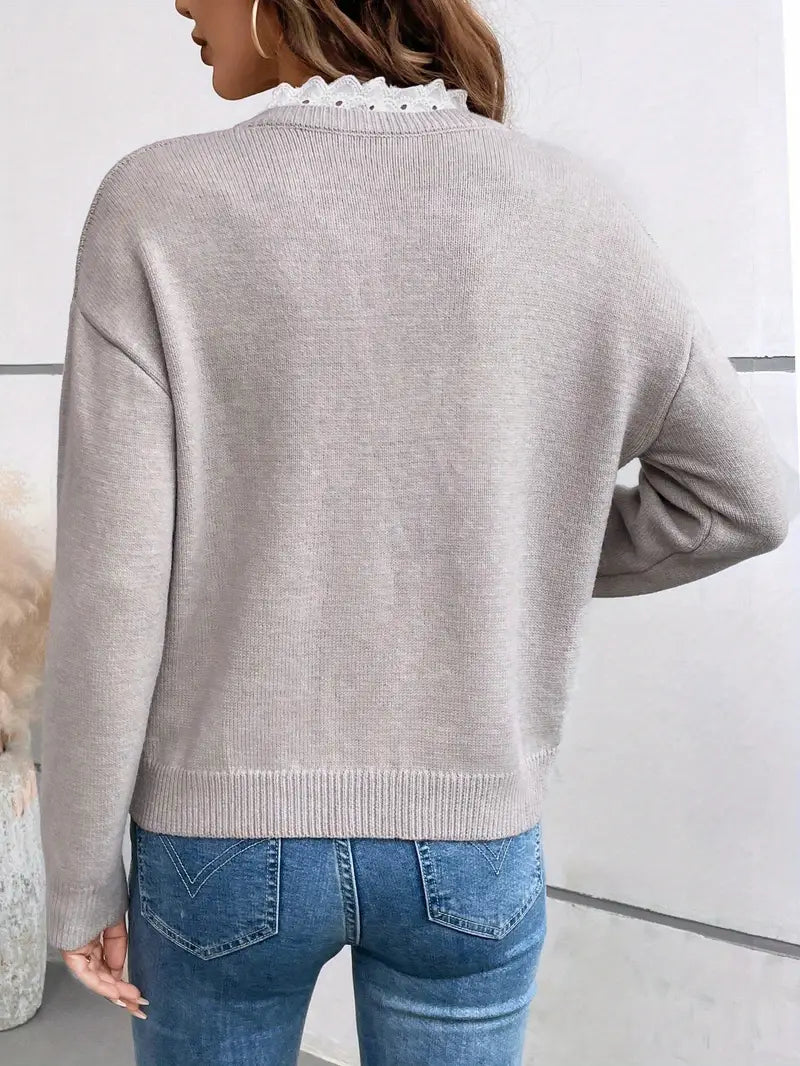 Isabelle™ | Jersey de Encaje Atemporal