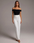 Victoire™ | Pantalón de cintura alta para una elegancia atemporal