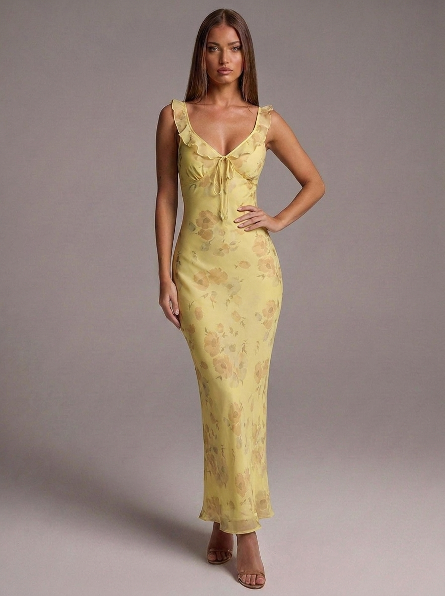 Juliette™ | Vestido maxi floral para una elegancia romántica