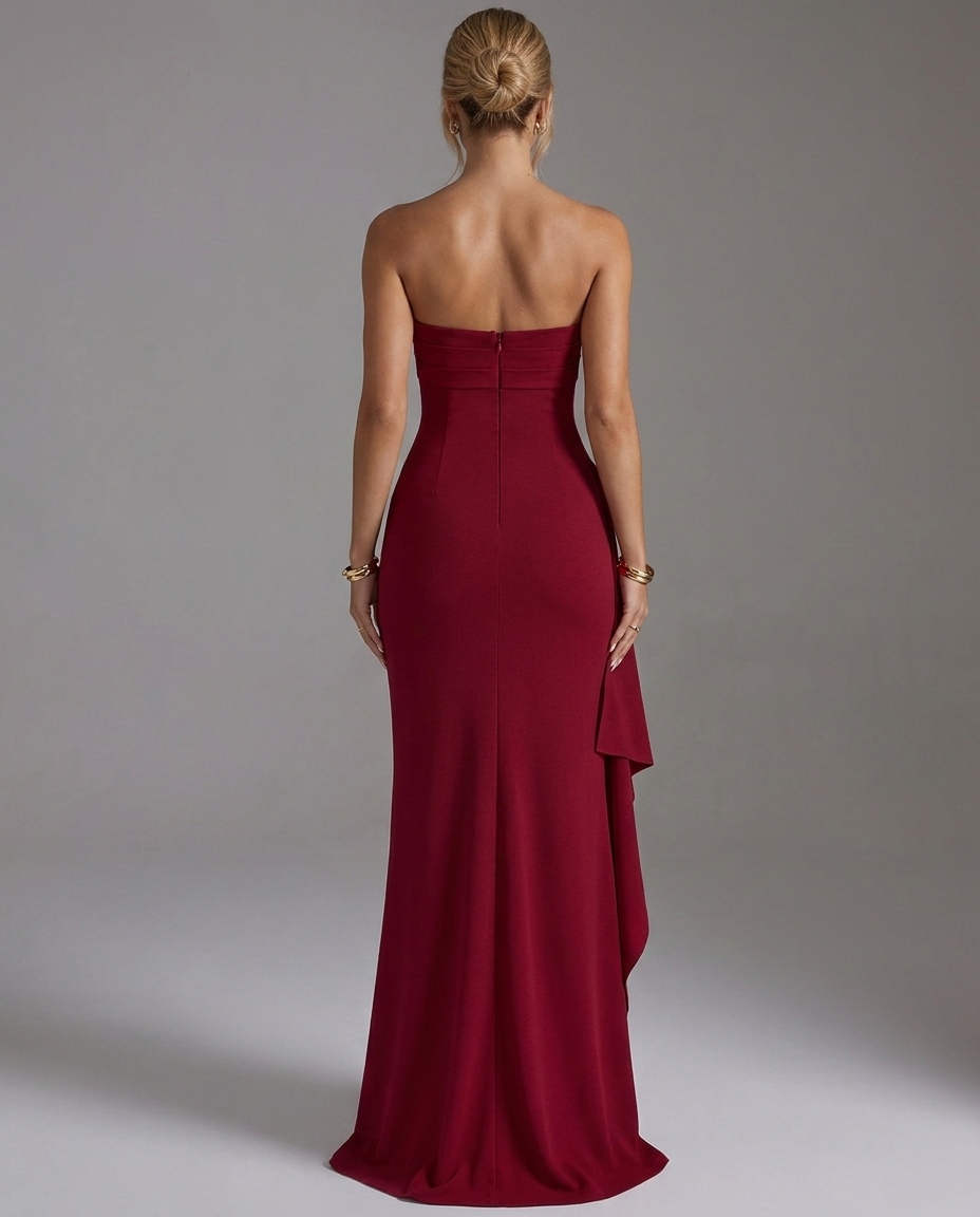 Évangeline™ | Vestido elegante de hombros descubiertos para una sofisticación incomparable