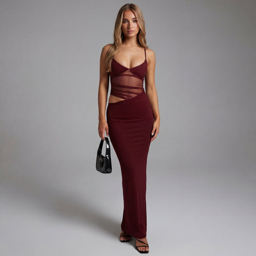 Aurélie™ | Vestido largo de espalda descubierta para una elegancia cautivadora