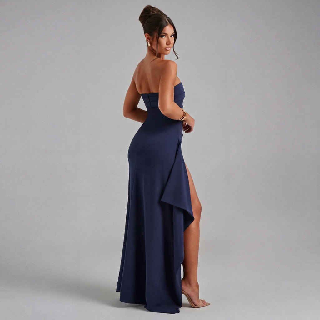 Évangeline™ | Vestido elegante de hombros descubiertos para una sofisticación incomparable